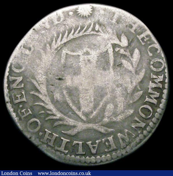 Halfcrown 1654 Commonwealth ESC 434, Bull 40 VG : Hammered Coins : Auction 165 : Lot 2410