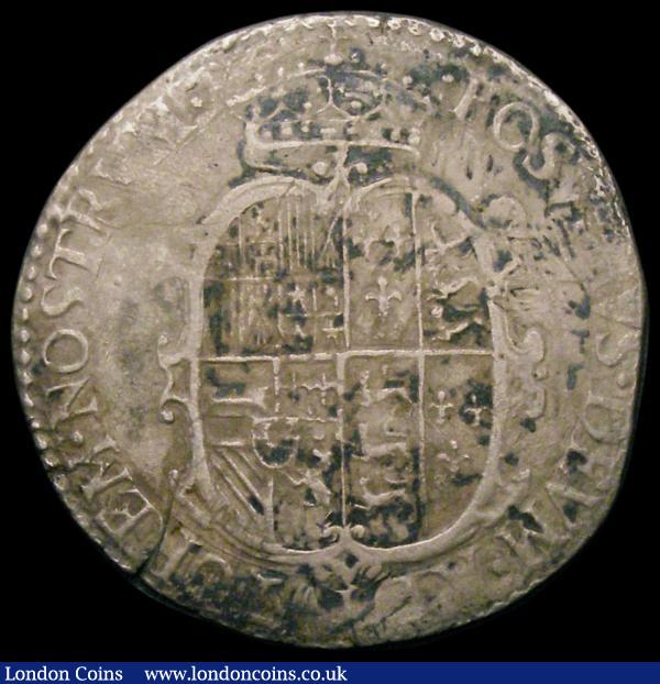 Shilling Philip and Mary undated with full titles, no mark of value, S.2499, Fine for wear with pitted surfaces and some dark tone, the edge with a thin crack, the shield and the portraits with good definition : Hammered Coins : Auction 165 : Lot 2466