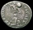 London Coins : A165 : Lot 2081 : Roman Denarius Titus (79-81AD) Obverse: Laureate head right, IMP TITVS CAES VESPASIAN A[  ], Reverse...