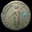 London Coins : A165 : Lot 2092 : Roman Provincial - Macrinus and Diadumenian, (217-218AD) Five Asserion Marcianopolis mint, Lower Moe...