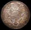 London Coins : A165 : Lot 2133 : Austrian States - Olmutz Thaler 1704 Karl III Joseph with 8 pointed cross reverse KM103, Davenport 1...