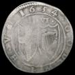 London Coins : A165 : Lot 2410 : Halfcrown 1654 Commonwealth ESC 434, Bull 40 VG