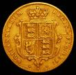 London Coins : A165 : Lot 2659 : Half Sovereign 1863 Marsh 439, S.3860, Die Number 4 Fine, Rare