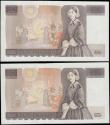 London Coins : A165 : Lot 579 : Ten Pounds Kentfield QE2 pictorial and Florence Nightingale B360 First & LAST RUN issues 1991 (2...