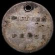 London Coins : A166 : Lot 1084 : Australia - New South Wales Fifteen Pence Dump 1813 Fine/VG and holed at the top. The crown bold and...