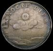 London Coins : A166 : Lot 1597 : Farthing Pattern or Medalet Mary II in silver undated, Montagu 19 Obverse bust right MARIA . II . DE...