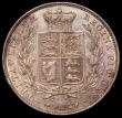 London Coins : A166 : Lot 1779 : Halfcrown 1839 W.W. incuse on truncation, 2 plain fillets, with milled edge the rare currency issue,...