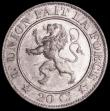 London Coins : A166 : Lot 2652 : Belgium 20 Centimes 1861 KM#20 AU/UNC with some tone spots