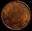 London Coins : A166 : Lot 2673 : Canada One Cent 1900H KM#7 in a PCGS holder and graded MS64 RB