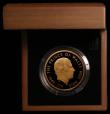 London Coins : A166 : Lot 598 : Five Pound Crown 2008 Prince Charles 60th Birthday Gold Proof S.L19 FDC in the Royal Mint box of iss...