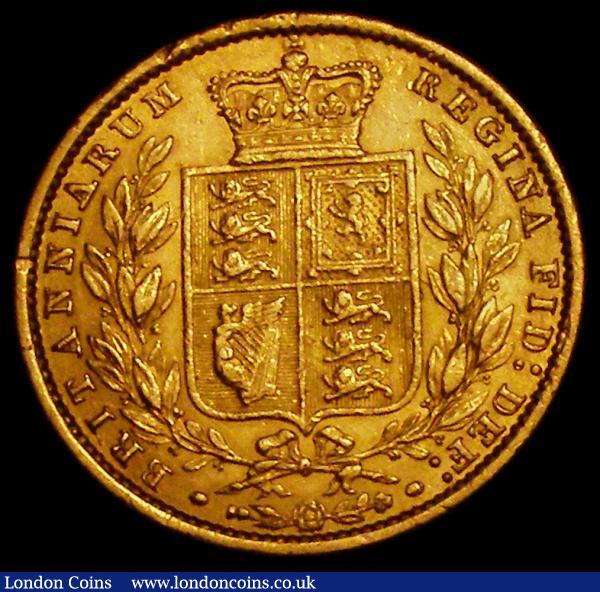Sovereign 1861 C over rotated C in VICTORIA S.3852D About VF with some contact marks and edge nicks, a rare type discovered in the last 15 years thus unlisted by Marsh  : English Coins : Auction 167 : Lot 1004