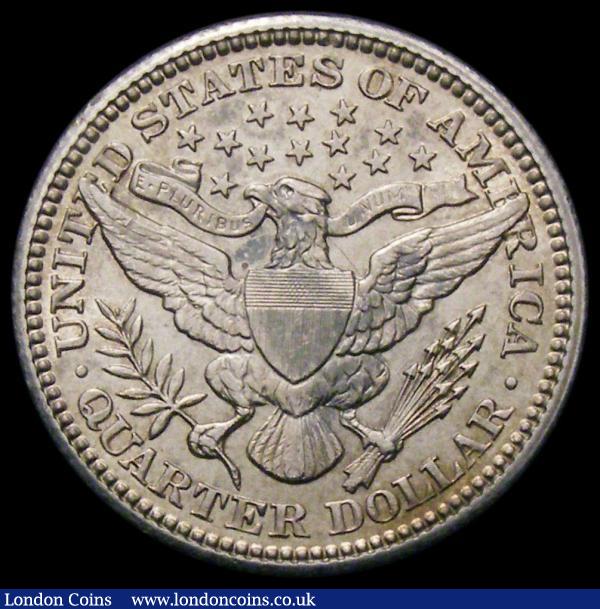 USA Quarter Dollar 1903 Breen 4175 GEF and lustrous with a hint of golden tone : World Coins : Auction 167 : Lot 2395