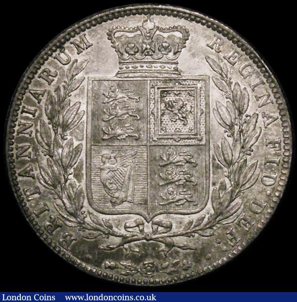 Halfcrown 1879 Davies 585 - dies 3+C. A scarce date having a rare variety with the whole date double struck, Unc or near so  CGS AU 78 : English Coins : Auction 167 : Lot 798