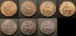 London Coins : A167 : Lot 2154 : Victorian Bronze a small group (7) Penny 1891 Freeman 132 dies 12+N A/UNC , Halfpennies (3) 1877 Fre...