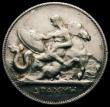 London Coins : A167 : Lot 2330 : Greece Drachma 1910  Reverse: Mythological figure of Thetis with shield of Achilles seated on sea ho...
