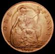 London Coins : A167 : Lot 887 : Penny 1918H Freeman 183 dies 2+B UNC with practically full lustre and a hint of toning, in an LCGS h...