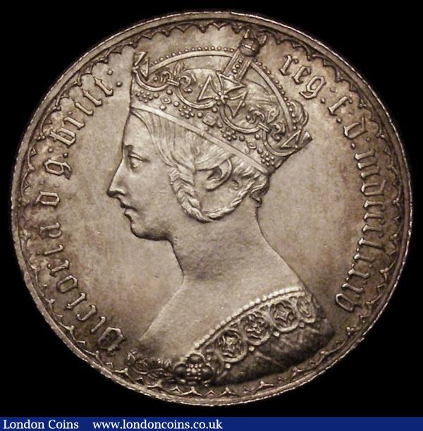 Florin 1885 ESC 861 UNC or near so : English Coins : Auction 168 : Lot 1226