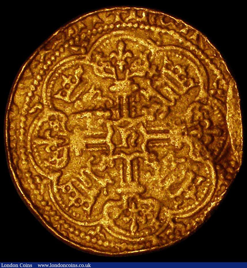 London Coins : A168 : Lot 1125 : Spurious Noble too low grade and misshapen for attribution, metal content unknown, offered here as a...