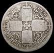London Coins : A168 : Lot 2146 : Florin 1879 with WW, no die number, Davies 767 dies 3B VG