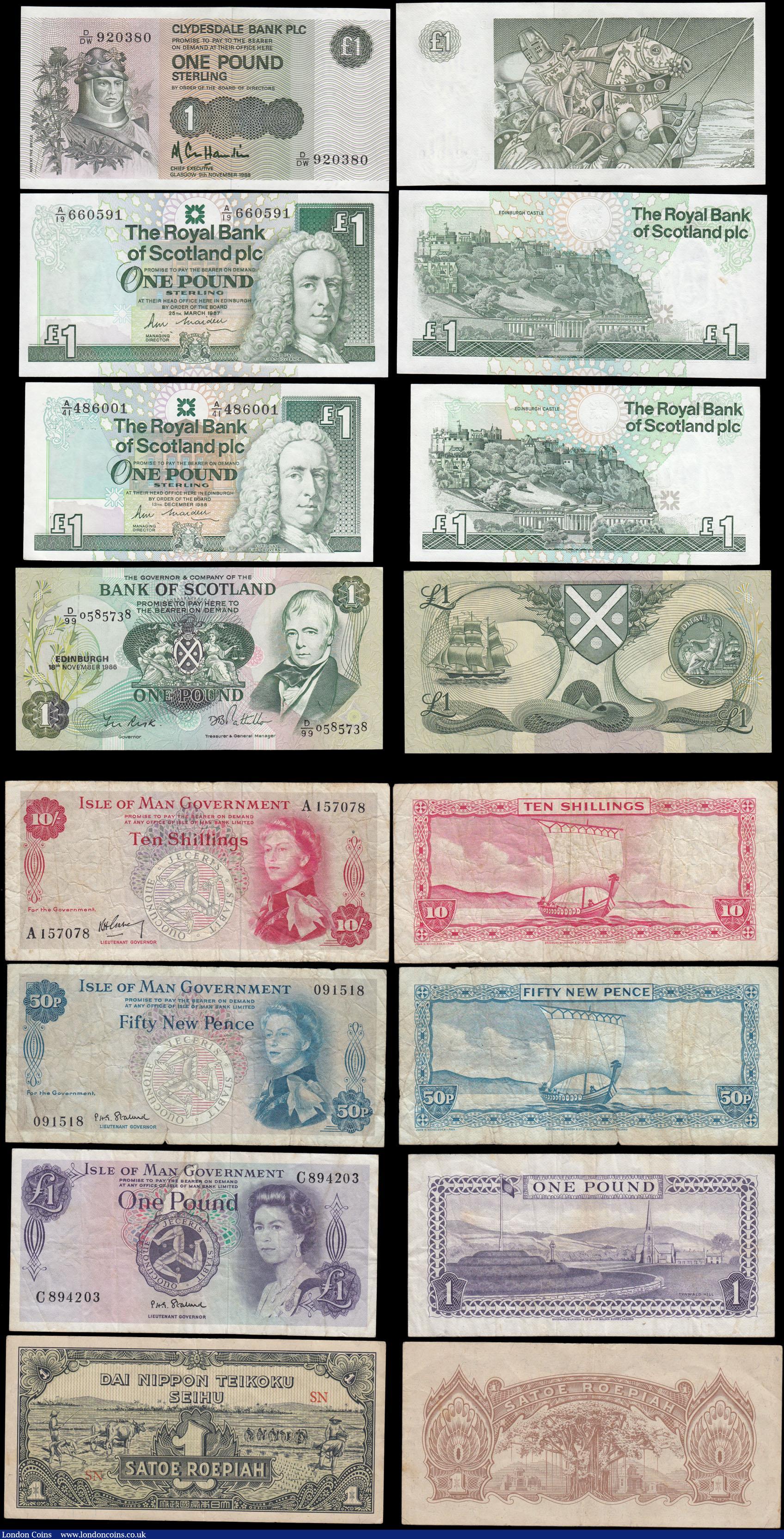 London Coins : A168 : Lot 41 : Great Britain & Channel Islands circa World War II onwards (23) in various grades ranging from F...