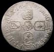 London Coins : A168 : Lot 1503 : Sixpence 1697N First Bust GVLIEMVS error, ESC 1561A, Bull 1293 Good Fine on a porous flan, Excessive...
