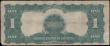 London Coins : A168 : Lot 294 : United States Treasury Silver Certificate 1 Dollar Blue Seal Pick 338c series of 1899 signatures Spe...