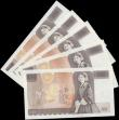 London Coins : A168 : Lot 77 : 10 Pounds Gill QE2 pictorial & Florence Nightingale B354 L (Lithography) Reverse issue 1988 (5) ...