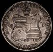 London Coins : A168 : Lot 794 : Hawaii Quarter Dollar 1883 Breen 8032 UNC with minor cabinet friction, and a small nick by the shiel...