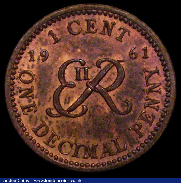 London Coins : A169 : Lot 1334 : Decimal Penny Trial 1961 Obverse: 'Gillick' bust of Elizabeth II right, + ELIZABETH . II ....