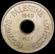 London Coins : A169 : Lot 1042 : Palestine 10 Mils 1942 KM#4a UNC with a pleasing pastel tone