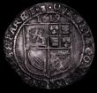 London Coins : A169 : Lot 1075 : Scotland Six Shillings James VI 1619 Scottish Arms in first and fourth quarters S.5508 Near Fine/Goo...