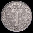 London Coins : A169 : Lot 1636 : Maundy Fourpence 1902 Matt Proof CGS UNC 88