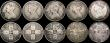 London Coins : A169 : Lot 2057 : Halfcrowns (2) 1882 VG scarce, 1891 EF toned with two edge bruises, Florins (7) 1855 VG, 1864 Die Nu...