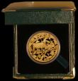 London Coins : A169 : Lot 811 : South Africa Natura Coinage 1997 One Ounce of .999 Gold, Obverse: Buffalo's Head, Reverse: Buff...