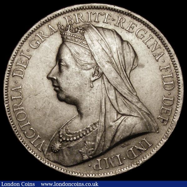 Crown 1900 LXIV ESC 319, Bull 2609, NEF with some contact marks and hairlines : English Coins : Auction 170 : Lot 1418
