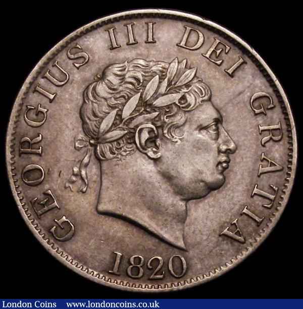 Halfcrown 1820 George III ESC 625, Bull 2105 About VF/VF : English Coins : Auction 170 : Lot 1753