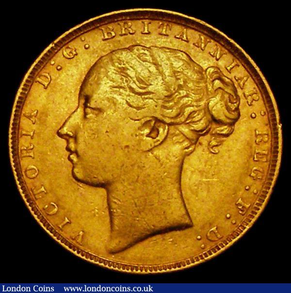 Sovereign 1879 Marsh 90 GF/VF with some scratches in the obverse field, a key date rarity, one of the most difficult dates in the Victorian Sovereign series : English Coins : Auction 170 : Lot 2190
