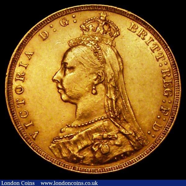 Sovereign 1892 S.3866C, DISH L16 GVF/NEF with some contact marks : English Coins : Auction 170 : Lot 2222