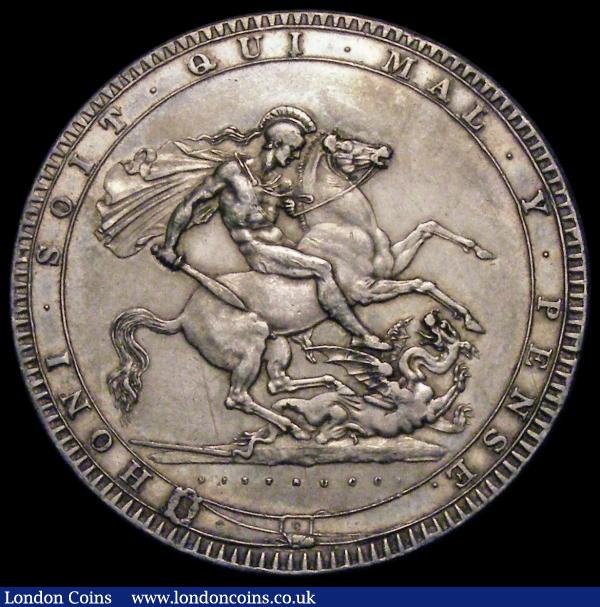 Crown 1820LX ESC 219, Bull 2016 VF the obverse with a slightly dull surface  : English Coins : Auction 170 : Lot 1384