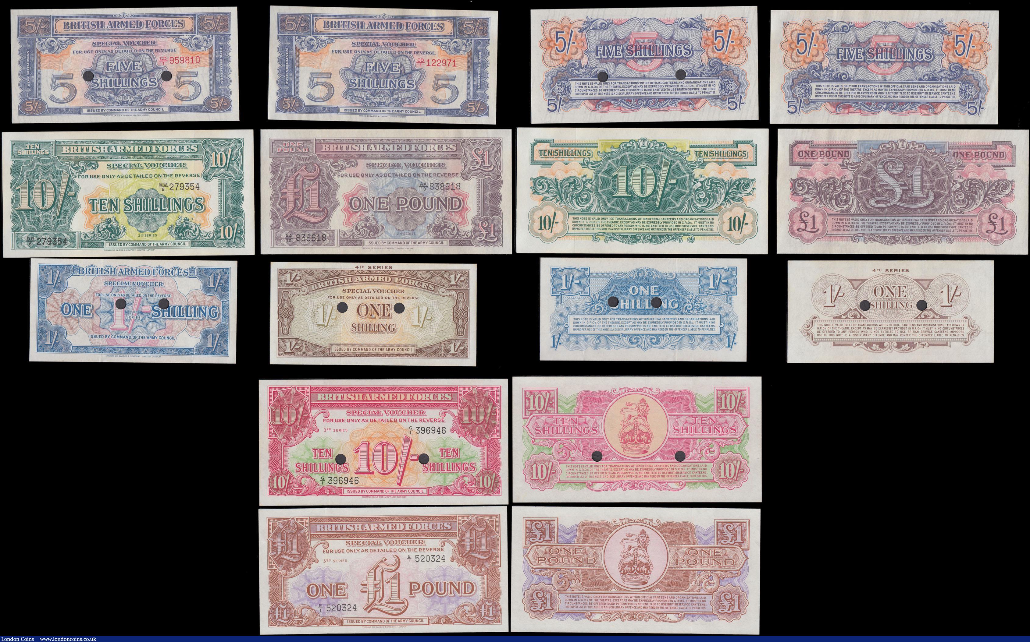 London Coins : A170 : Lot 141 : British Military Authority & Armed Forces issues (14) various grades to UNC comprising some scar...