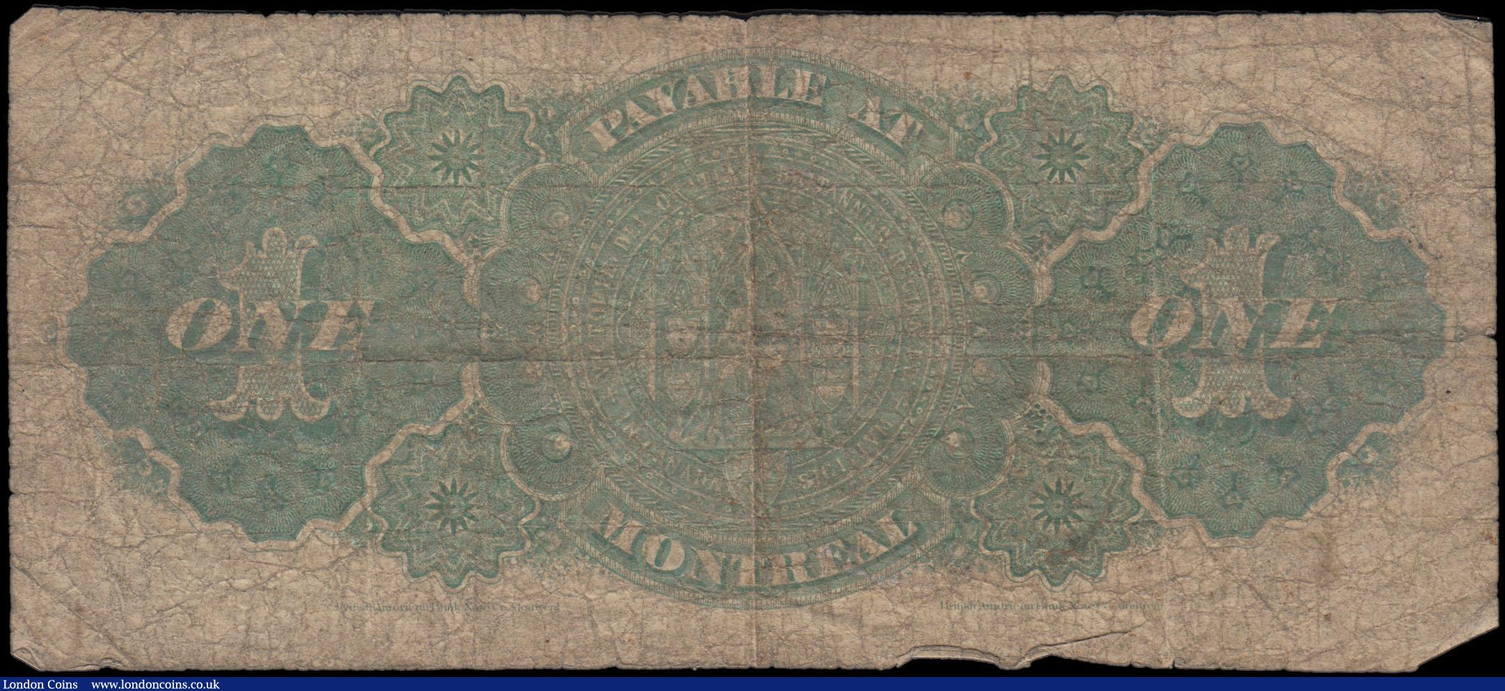 London Coins : A170 : Lot 142 : Canada Dominion of Canada 1 Dollar Pick 18a (DC-8e) variety with value numerals in the corners dated...