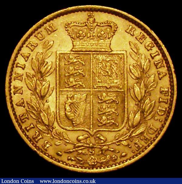 Sovereign 1875S Shield Reverse, Marsh 72 NVF/VF : English Coins : Auction 170 : Lot 2184