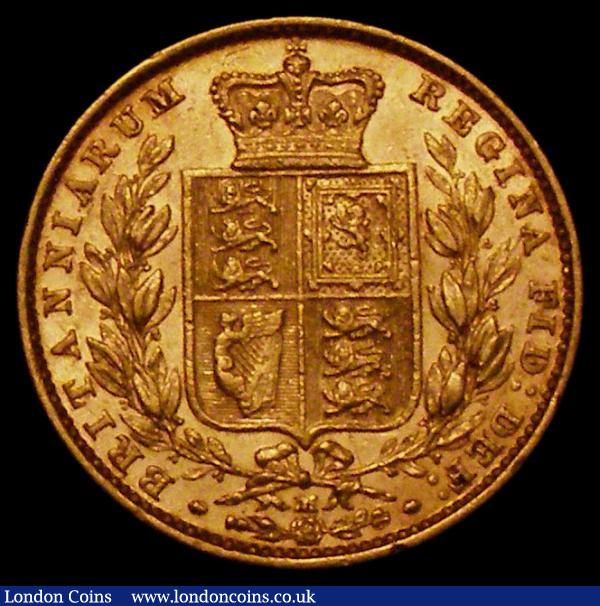 Sovereign 1884M Shield Reverse Marsh 65 VF : English Coins : Auction 170 : Lot 2204
