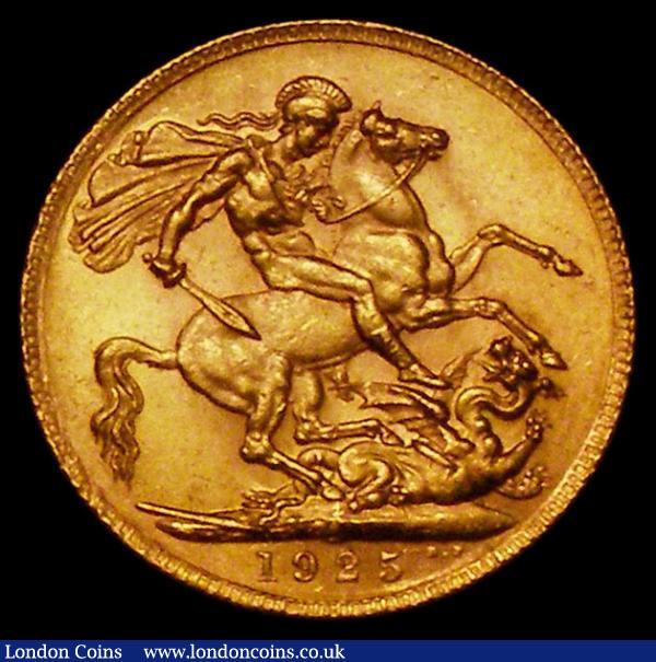 Sovereign 1925 SA Marsh 289 GEF : English Coins : Auction 170 : Lot 2273