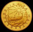 London Coins : A170 : Lot 1112 : Malta 100 Liri Gold 1983 International Year of Disabled People, Obverse: Republic Emblem within circ...