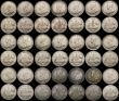 London Coins : A170 : Lot 2591 : A retired dealers ex-retail stock Australia (35) Florins (11), Shillings (24) all but two are Edward...