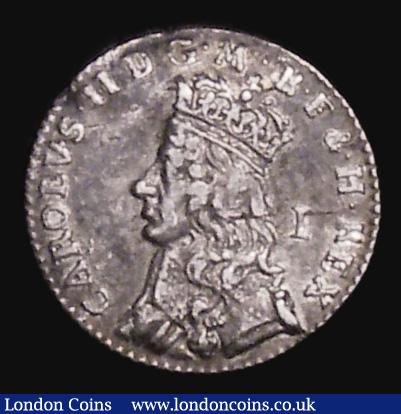 Maundy Penny Charles II undated, Bust to edge of coin, Smaller bust ...