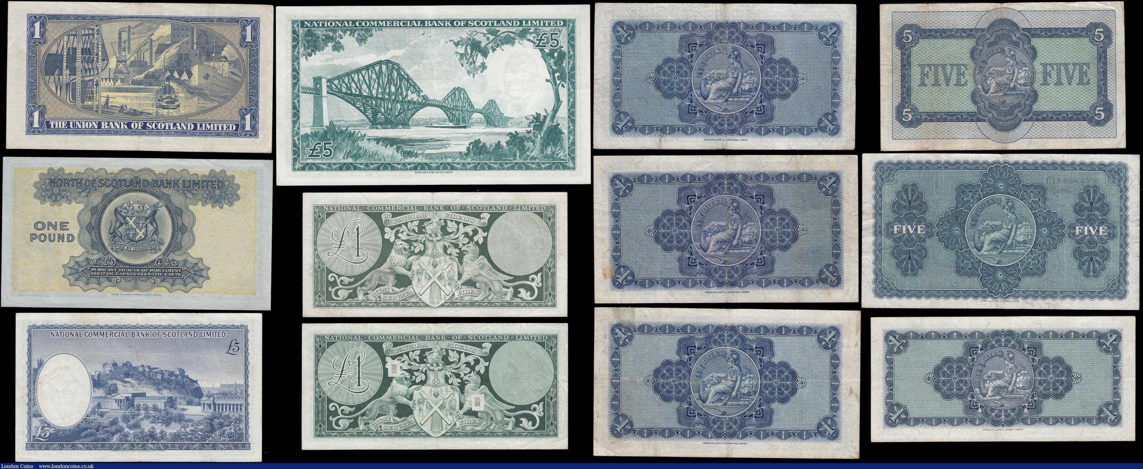 London Coins : A171 : Lot 209 : Scotland (12) scarcer issues and types in mixed mostly higher grades average VF-GVF comprising The U...