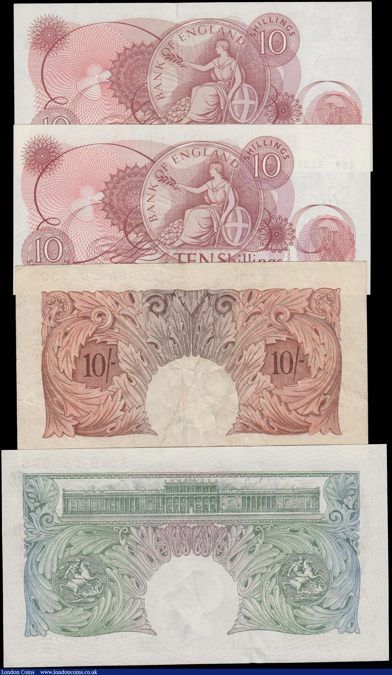 London Coins : A171 : Lot 27 : Bank of England Peppiatt, Beale & Hollom 1940-60's issues (4) mostly about UNC - UNC includ...
