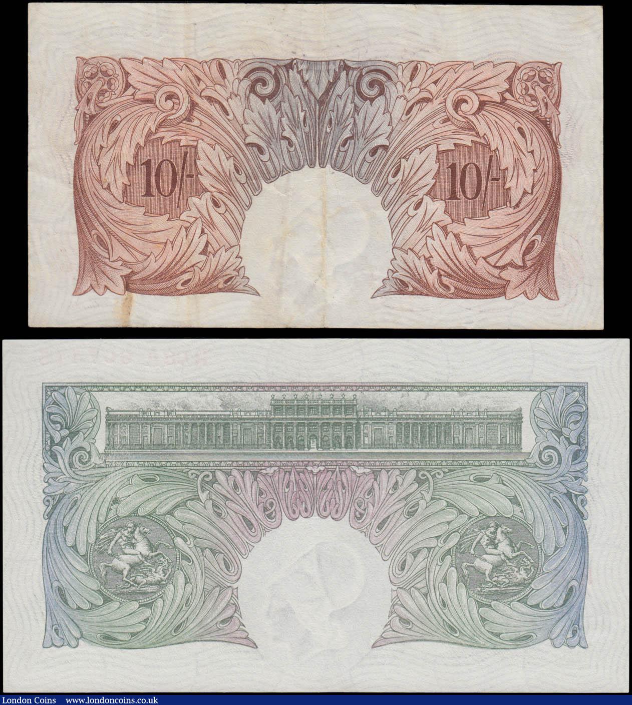 London Coins : A171 : Lot 49 : Bank of England Peppiatt Third Period Britannia medallion issues 1948 (2) comprising 10 Shillings B2...